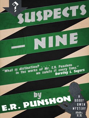 Suspects—Nine - ebook
